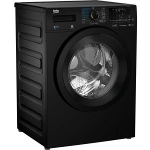 BEKO HWD7527BB was-droogcombinatie - Wassen 7 kg / drogen 5 kg - ProSmart Inverter motor - Breedte 60 cm - Klasse B - 1200 tpm - Zwart