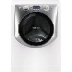 Hotpoint AQD972F 697 EU N Was-droogcombinatie Vrijstaand Voorbelading Zilver, Wit E