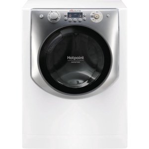 Hotpoint AQD972F 697 EU N Was-droogcombinatie Vrijstaand Voorbelading Zilver, Wit E